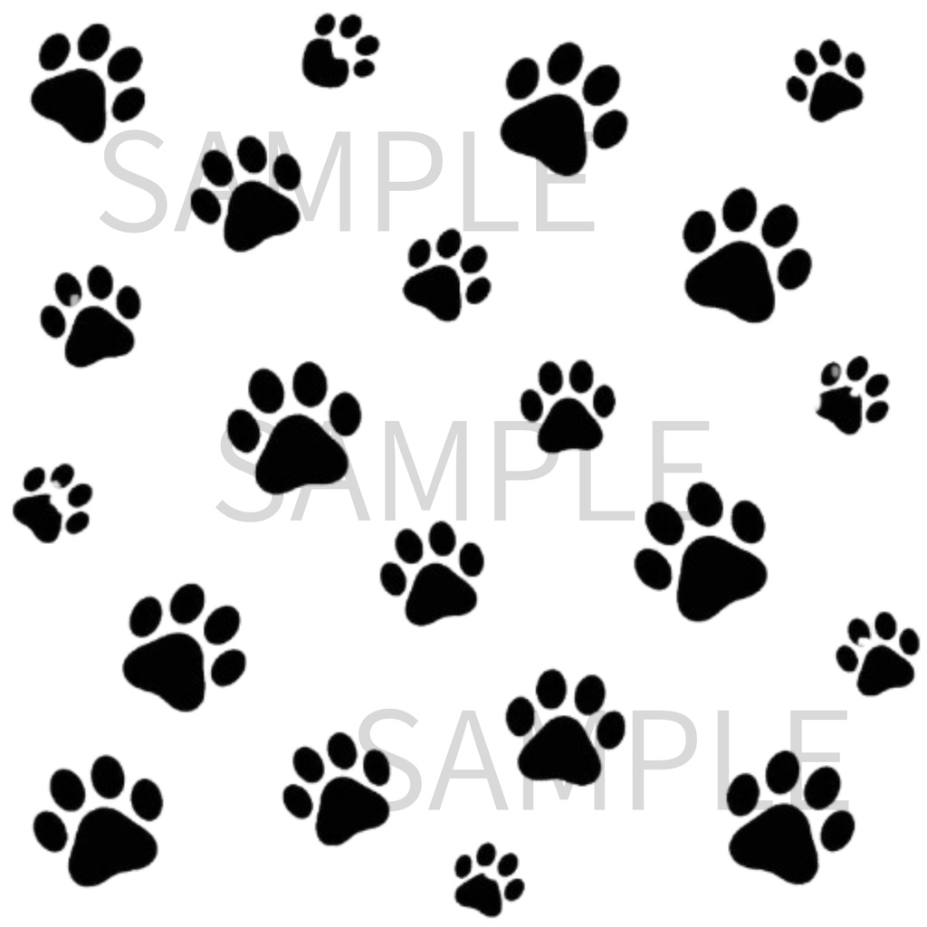 デジタルペーパー|柴犬|白色|4枚セット|シームレスペーパー