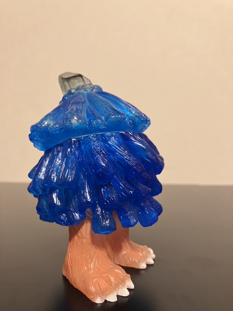 ソフビ「旅するコダマ-カワセミ」