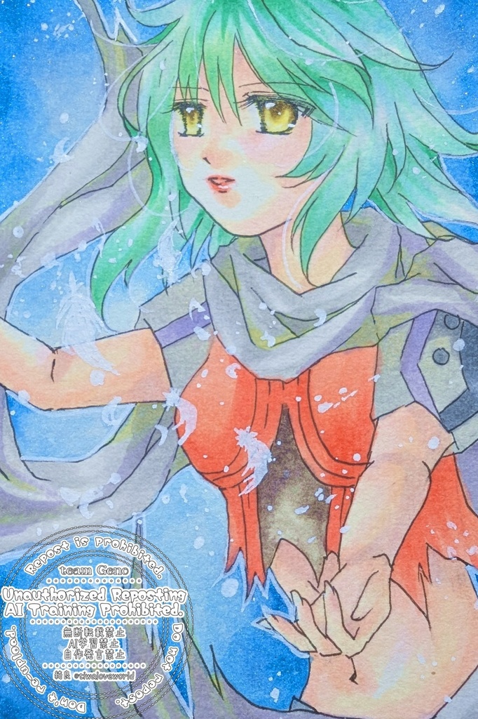 原画イラスト 全8種 ファンアート ポストカードサイズ