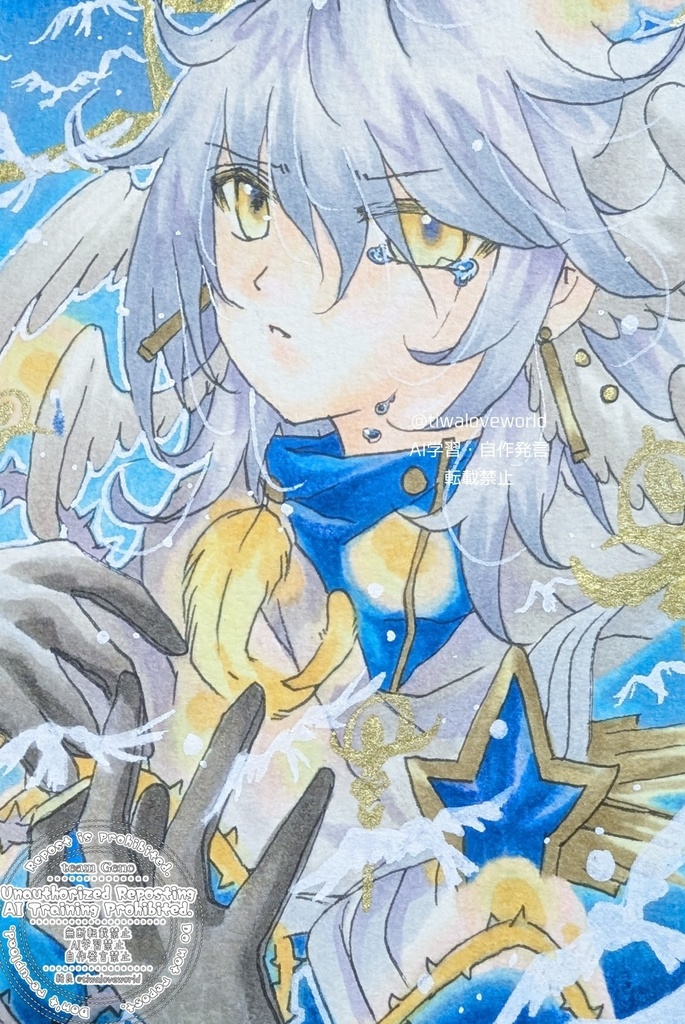 原画イラスト 全8種 ファンアート ポストカードサイズ