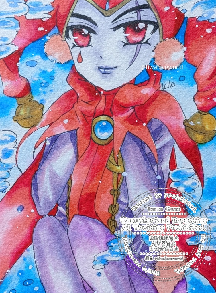 原画イラスト 全8種 ファンアート ポストカードサイズ