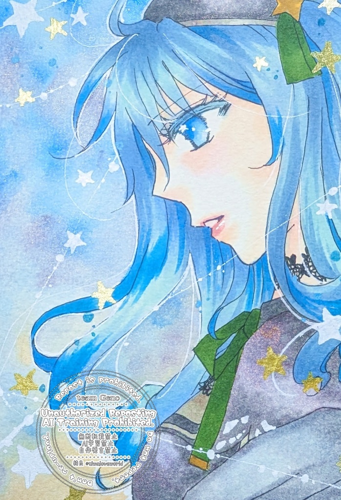 原画イラスト 全8種 ファンアート ポストカードサイズ