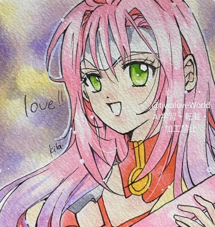 版権 手のひらペーパーサイズ 原画