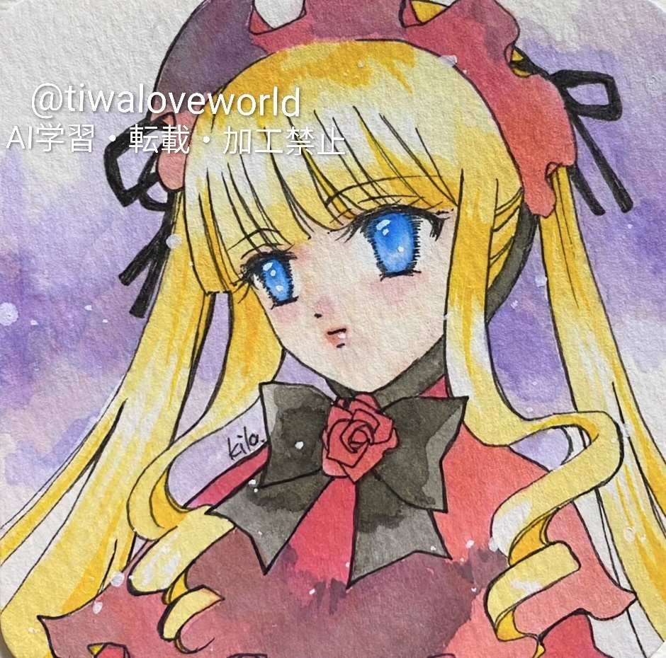 版権 手のひらペーパーサイズ 原画