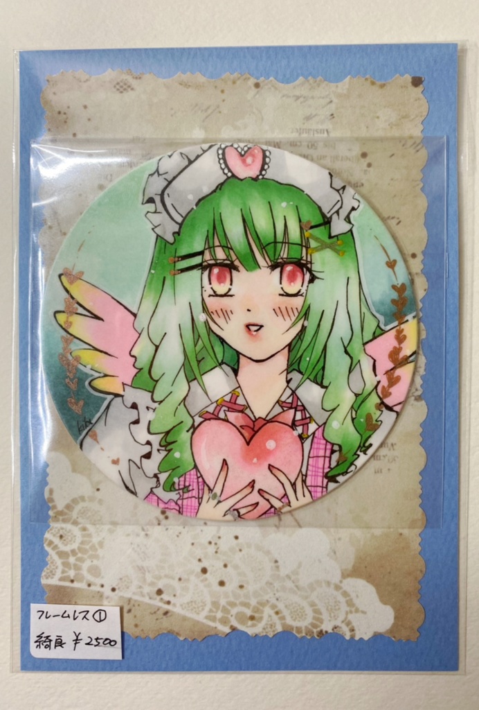 創作アナログイラスト原画 コピックコースターペーパーサイズ 各種