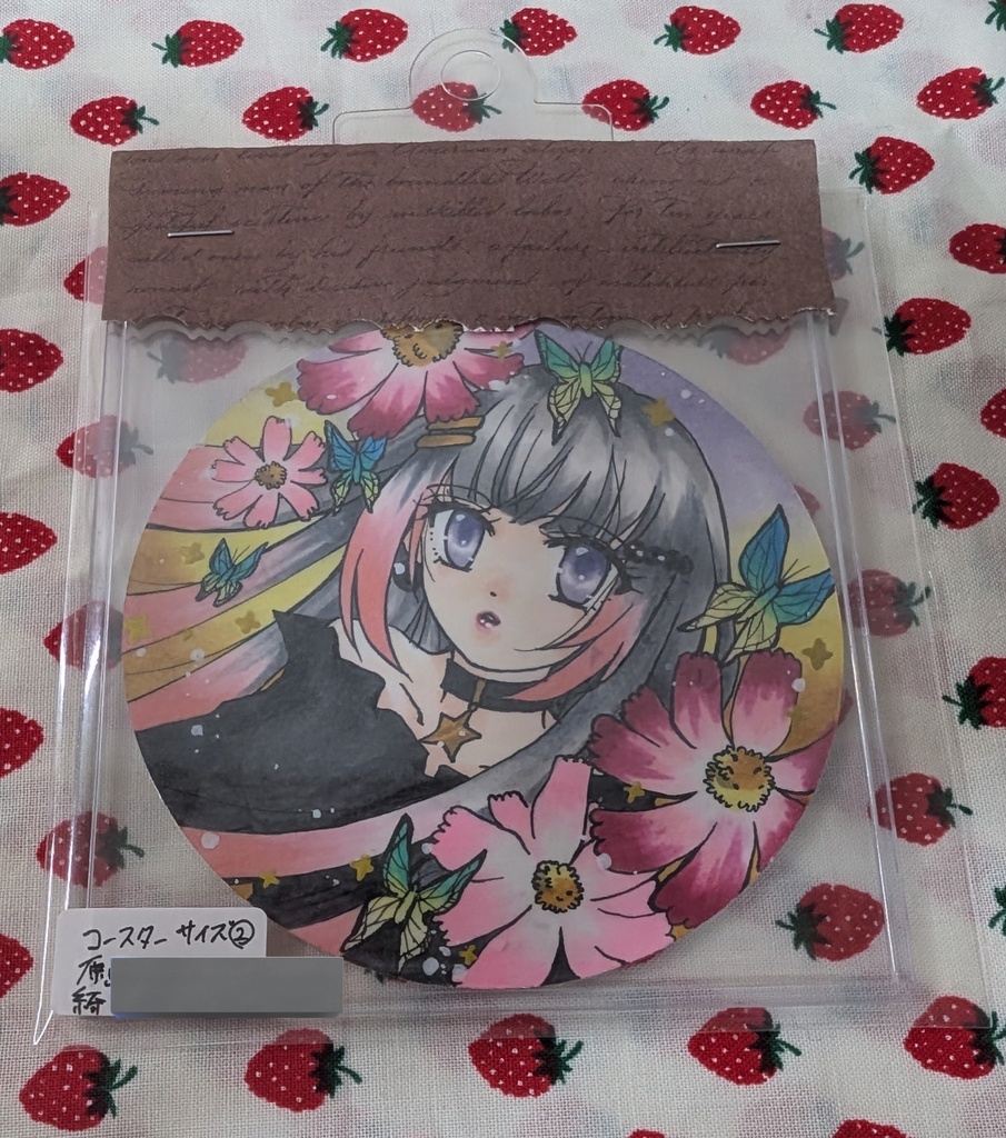 創作アナログイラスト原画 コピックコースターペーパーサイズ 各種
