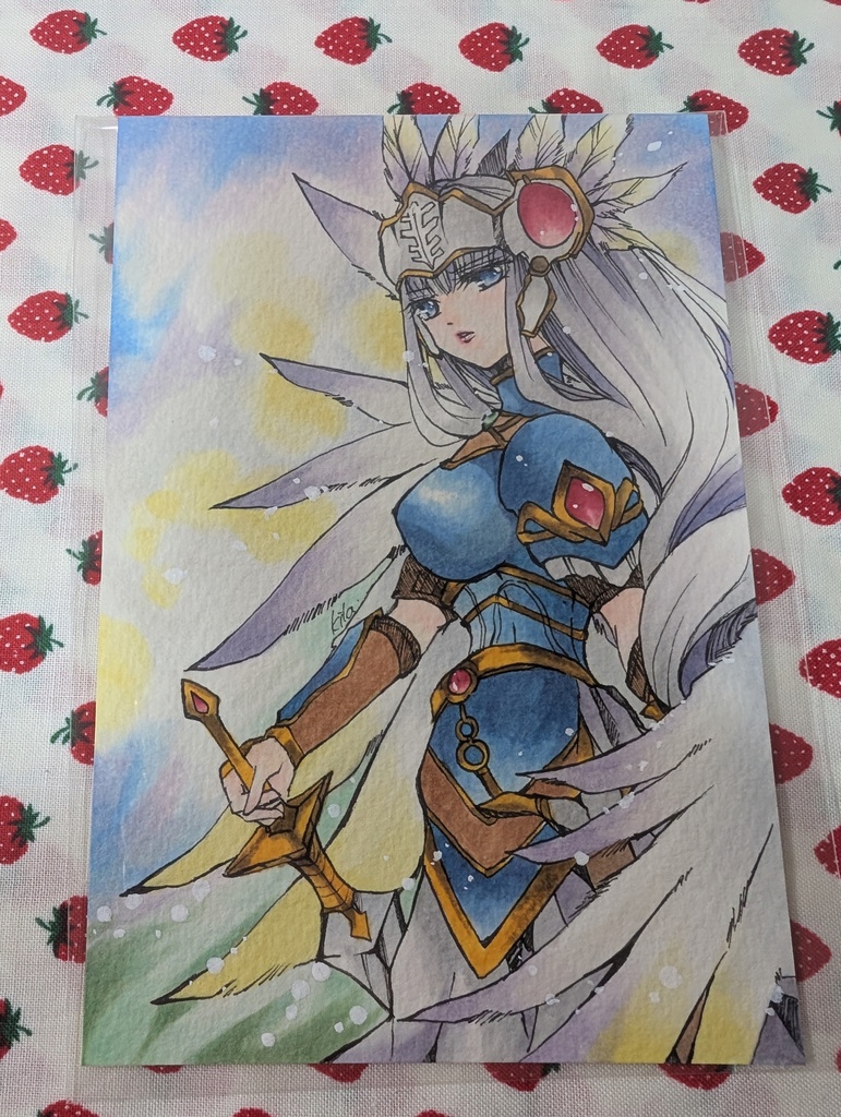 版権イラスト原画 ヴァルキリープロファイル レナス