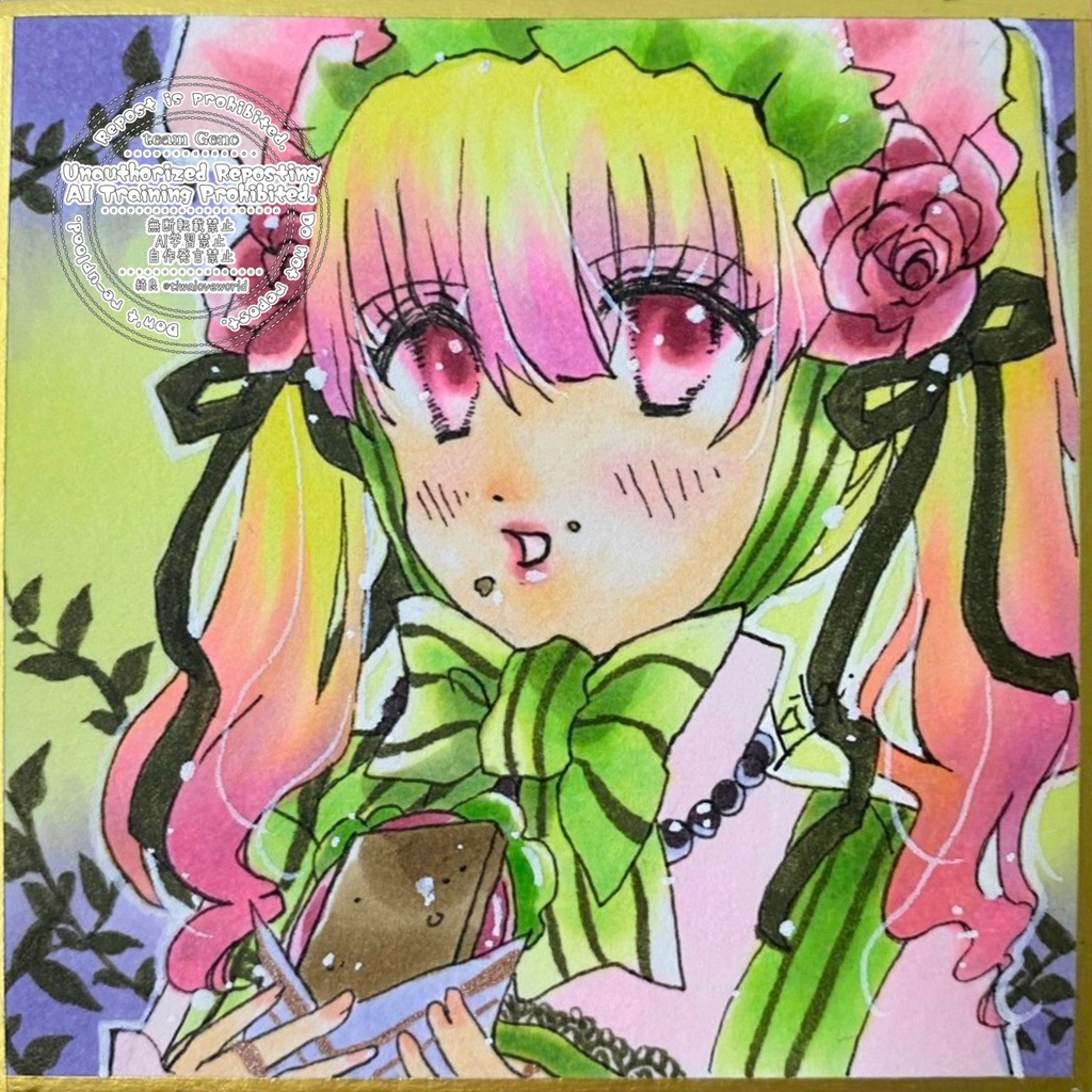豆色紙サイズ 創作原画 各種