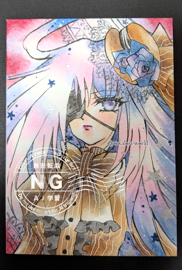 ATCサイズ 創作アナログ原画 各種