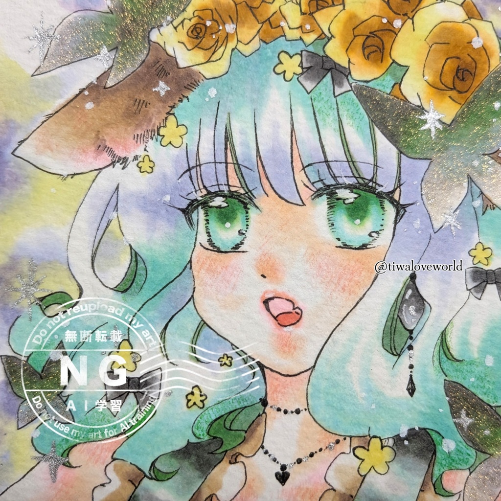 創作原画 手のひらペーパーサイズ 各種