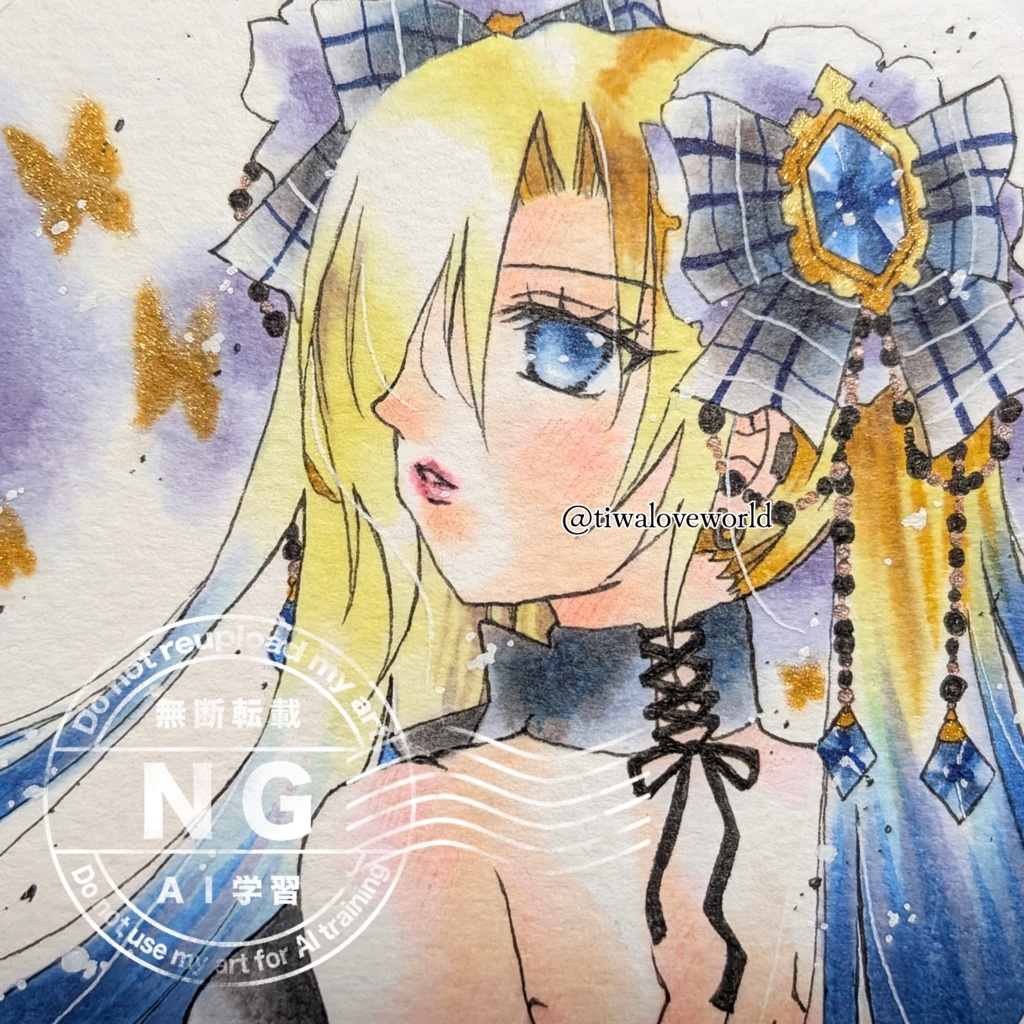 創作原画 手のひらペーパーサイズ 各種