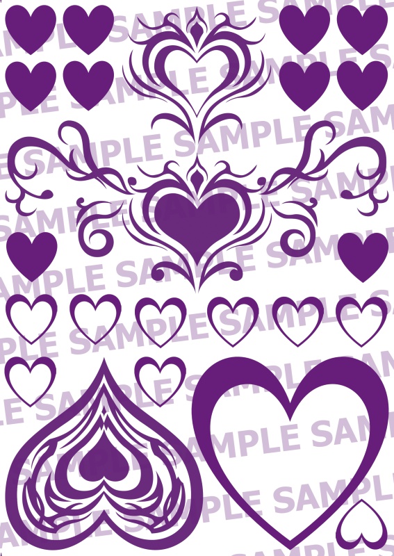 【2017.8.31販売終了】淫紋タトゥーシール「monophobia」