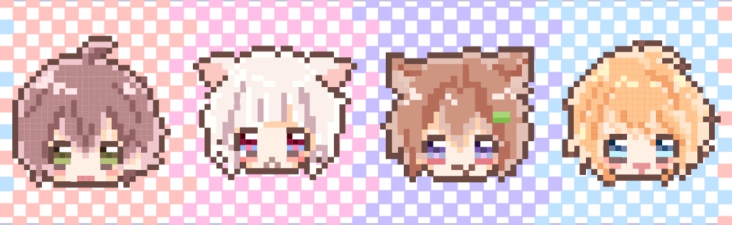 マスキングテープ(ドット絵)