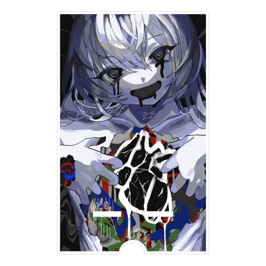 アクリルスマホスタンド