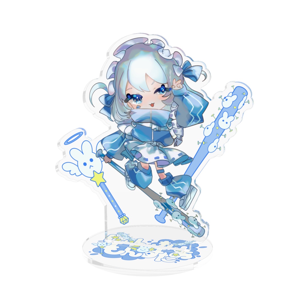 デフォルメ魔法少女アクリルスタンド