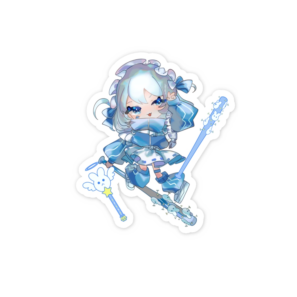 魔法少女ステッカー