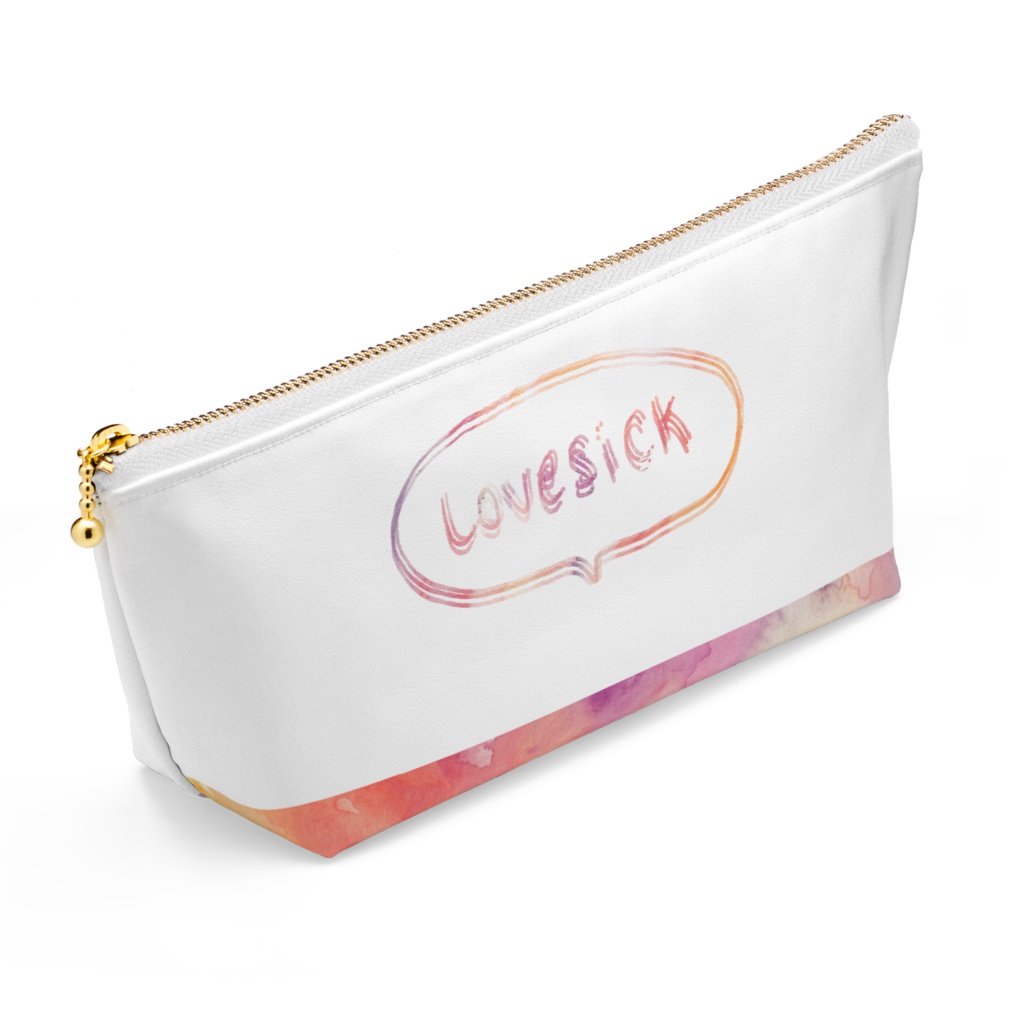 恋わずらいポーチ/ピンク