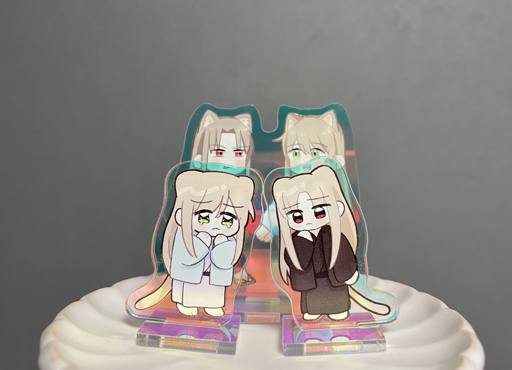 オーロラねこさんミニアクスタ