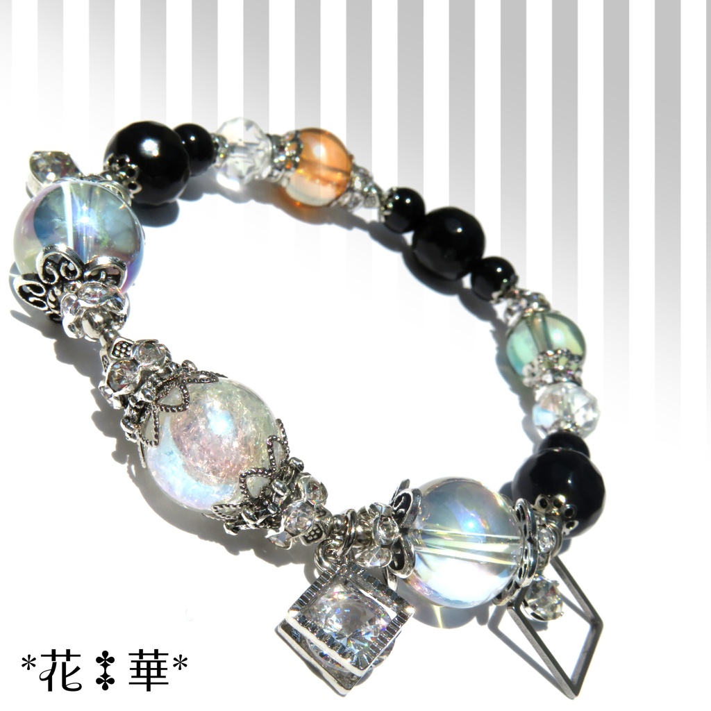 小芭内イメージカラー天然石ブレスレット/No.2189