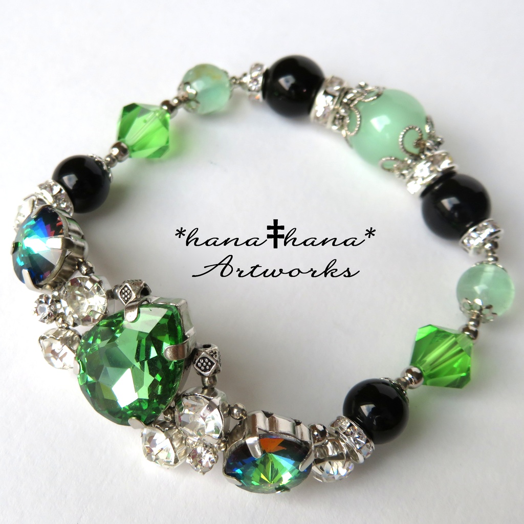 セベクイメージカラー天然石ブレスレット/No.3012