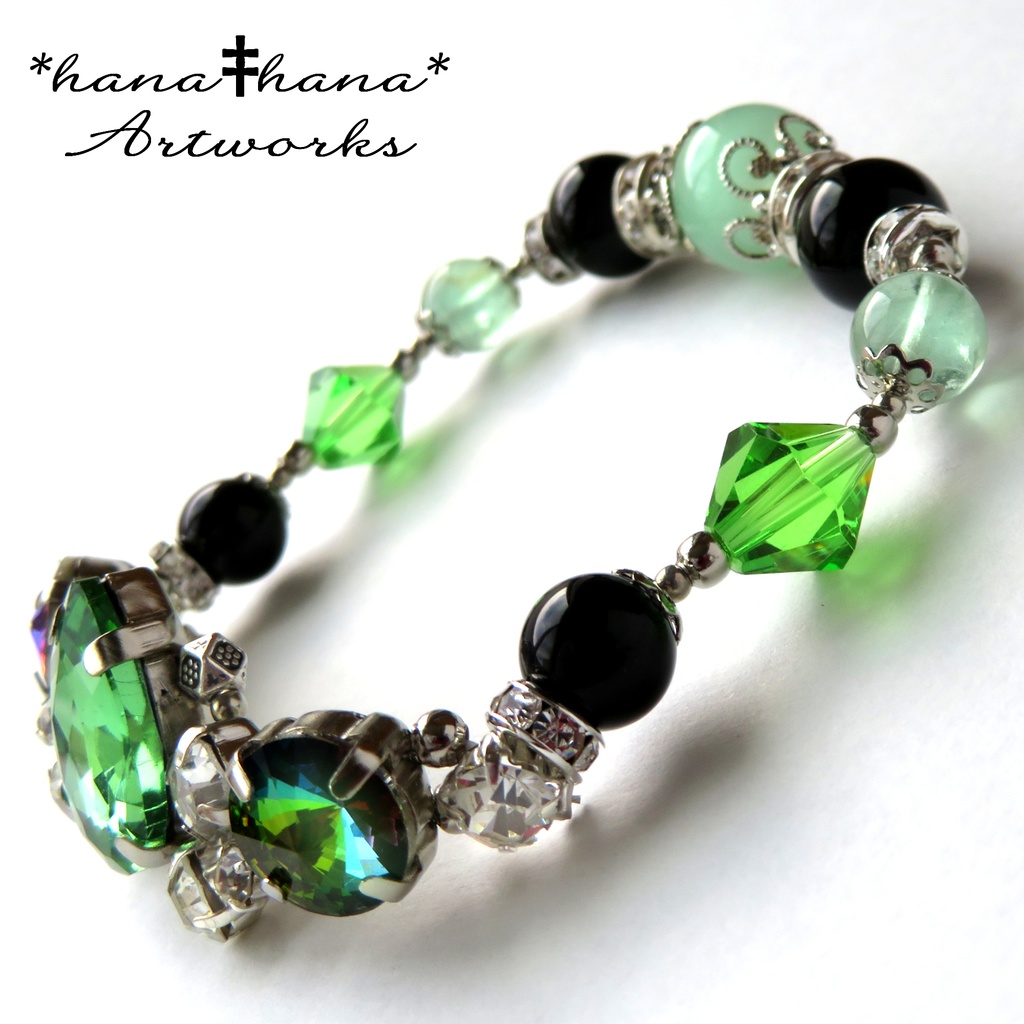 セベクイメージカラー天然石ブレスレット/No.3012