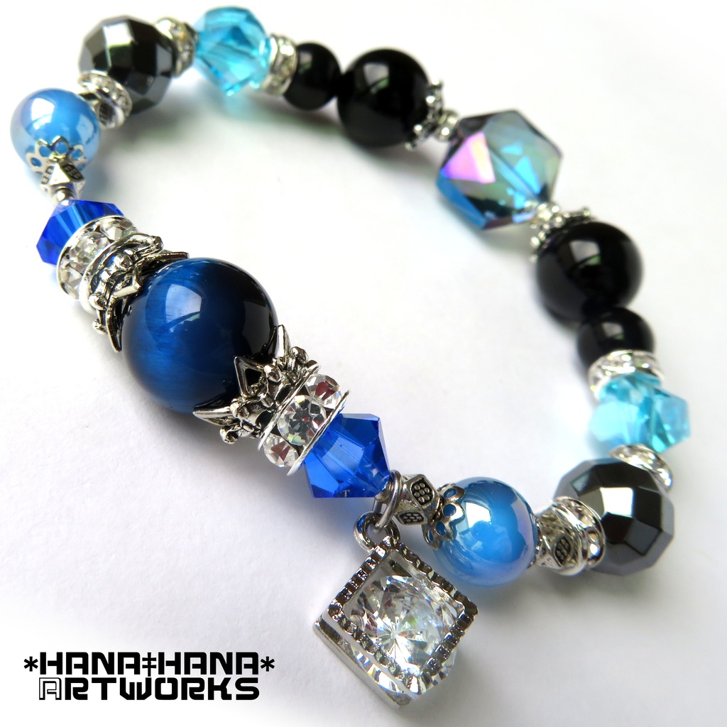 イデアイメージカラー天然石ブレスレット/No.3014