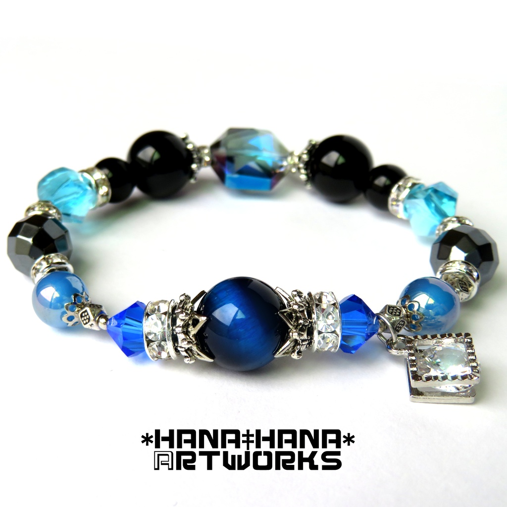 イデアイメージカラー天然石ブレスレット/No.3014