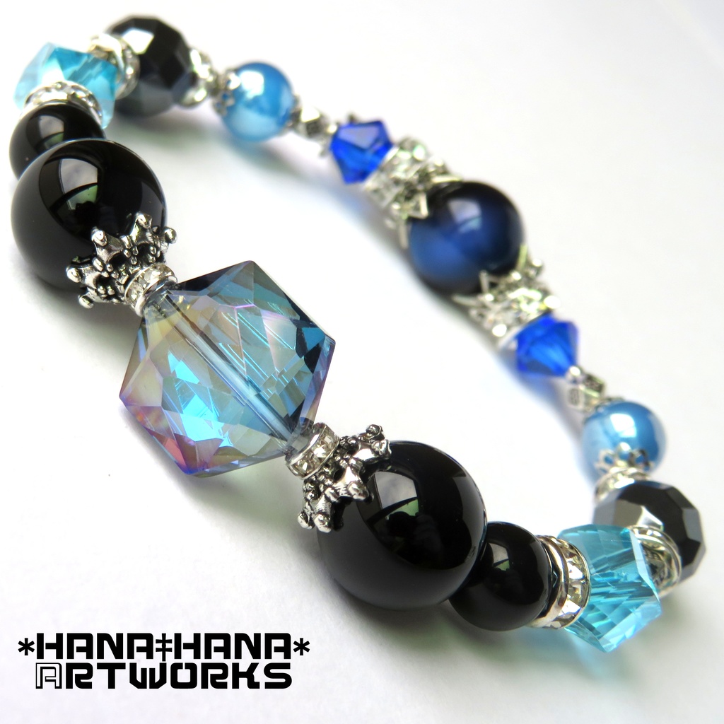 イデアイメージカラー天然石ブレスレット/No.3014