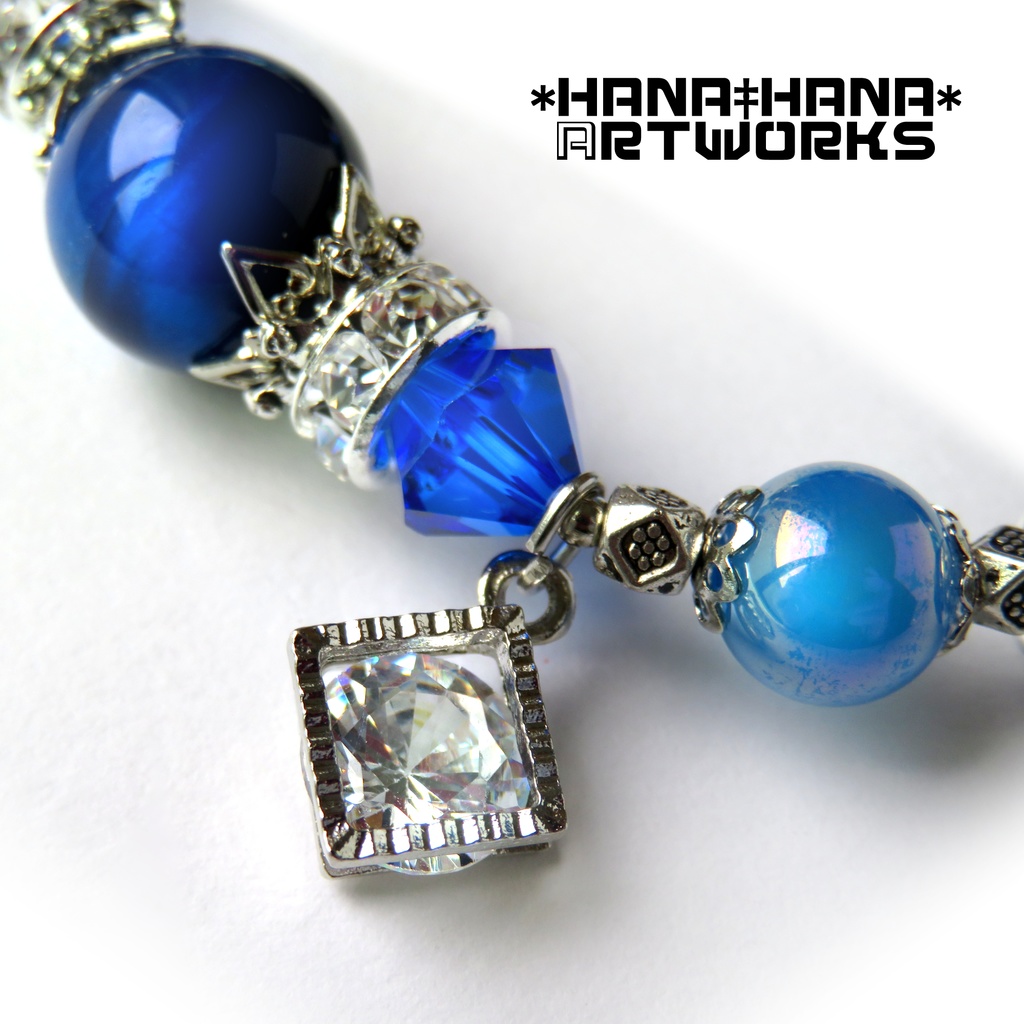 イデアイメージカラー天然石ブレスレット/No.3014