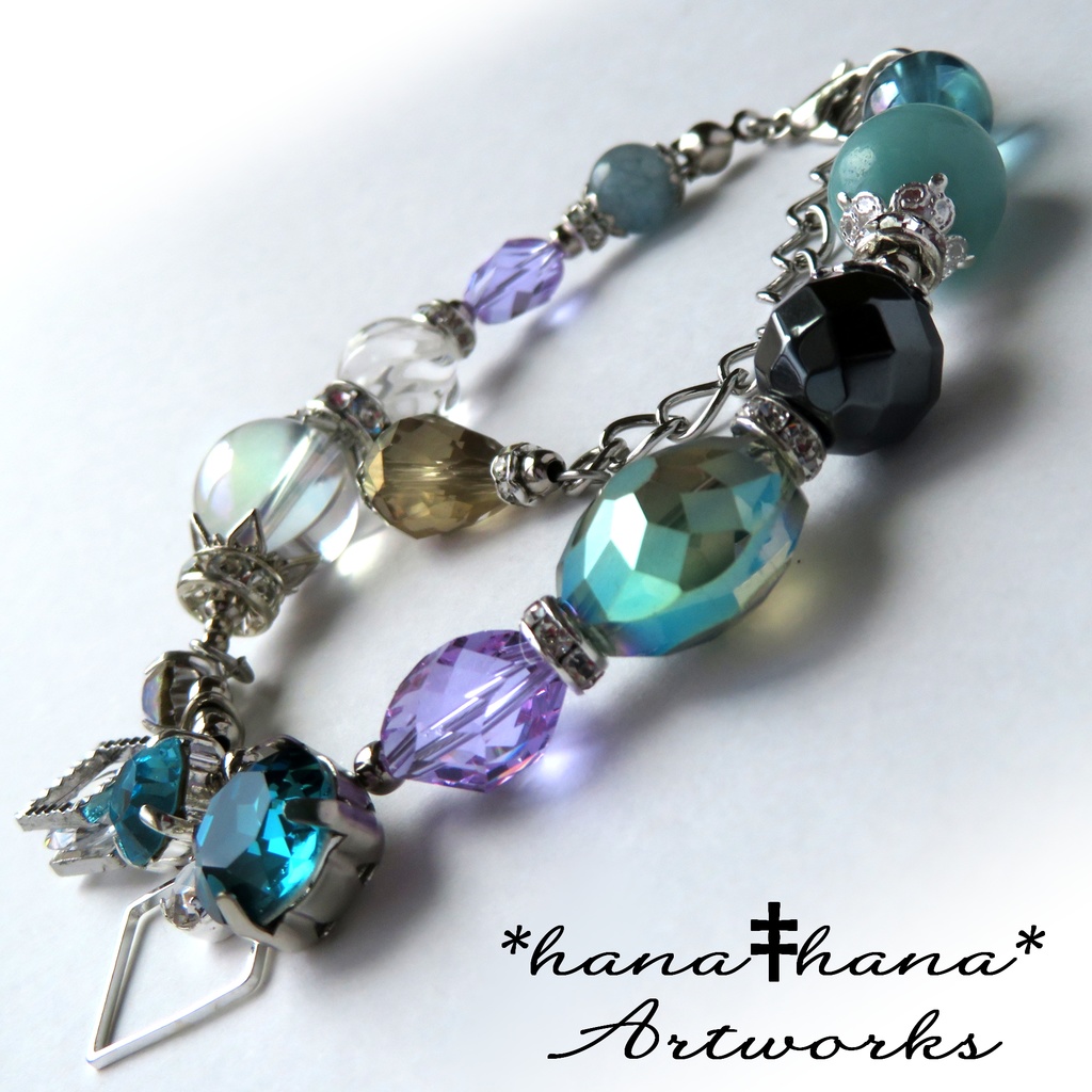 ジェイドイメージカラー天然石ブレスレット/No.3023