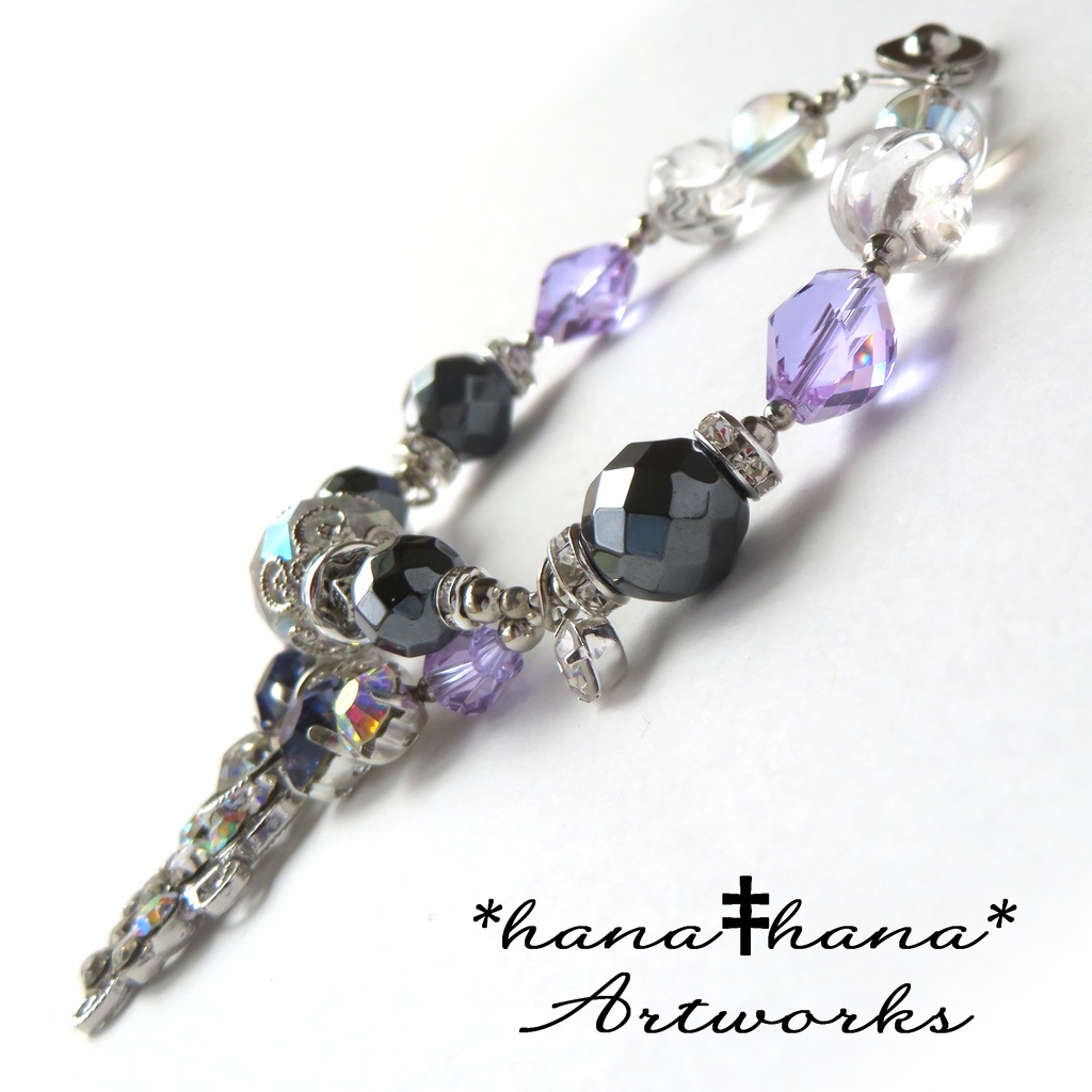 アズールイメージカラー天然石ブレスレット/No.3021