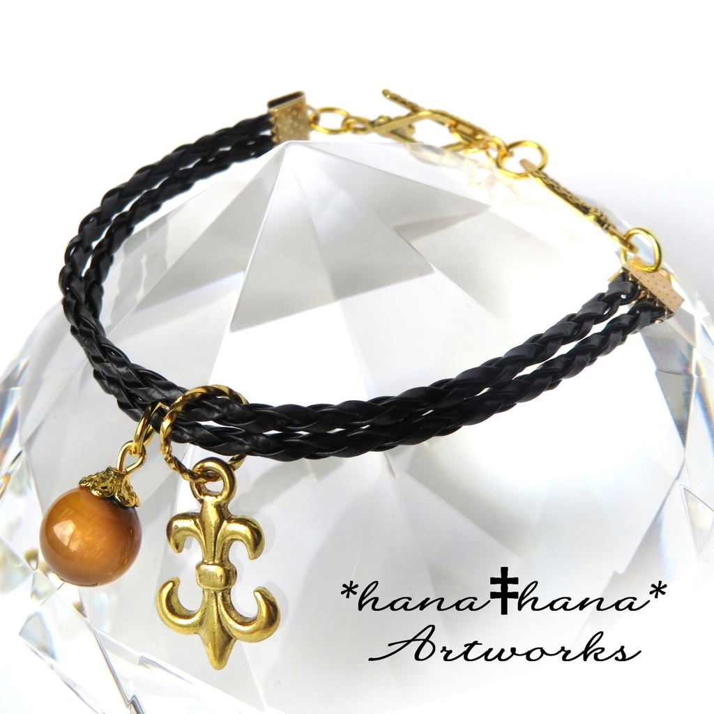 サバナクローイメージカラー天然石ブレスレット/No.3025