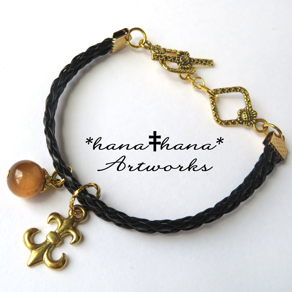 サバナクローイメージカラー天然石ブレスレット/No.3025