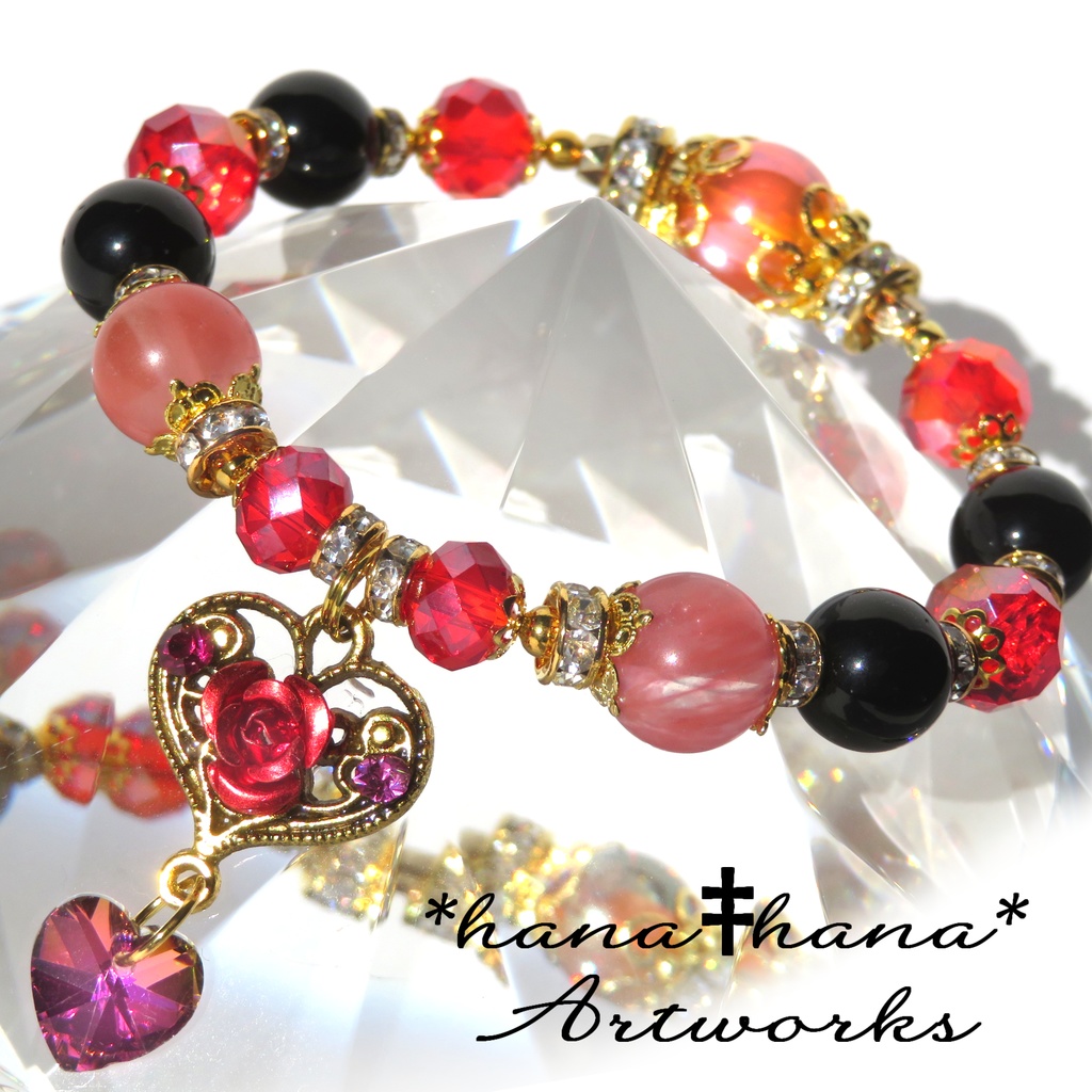 エースイメージカラー天然石ブレスレット/No.3028