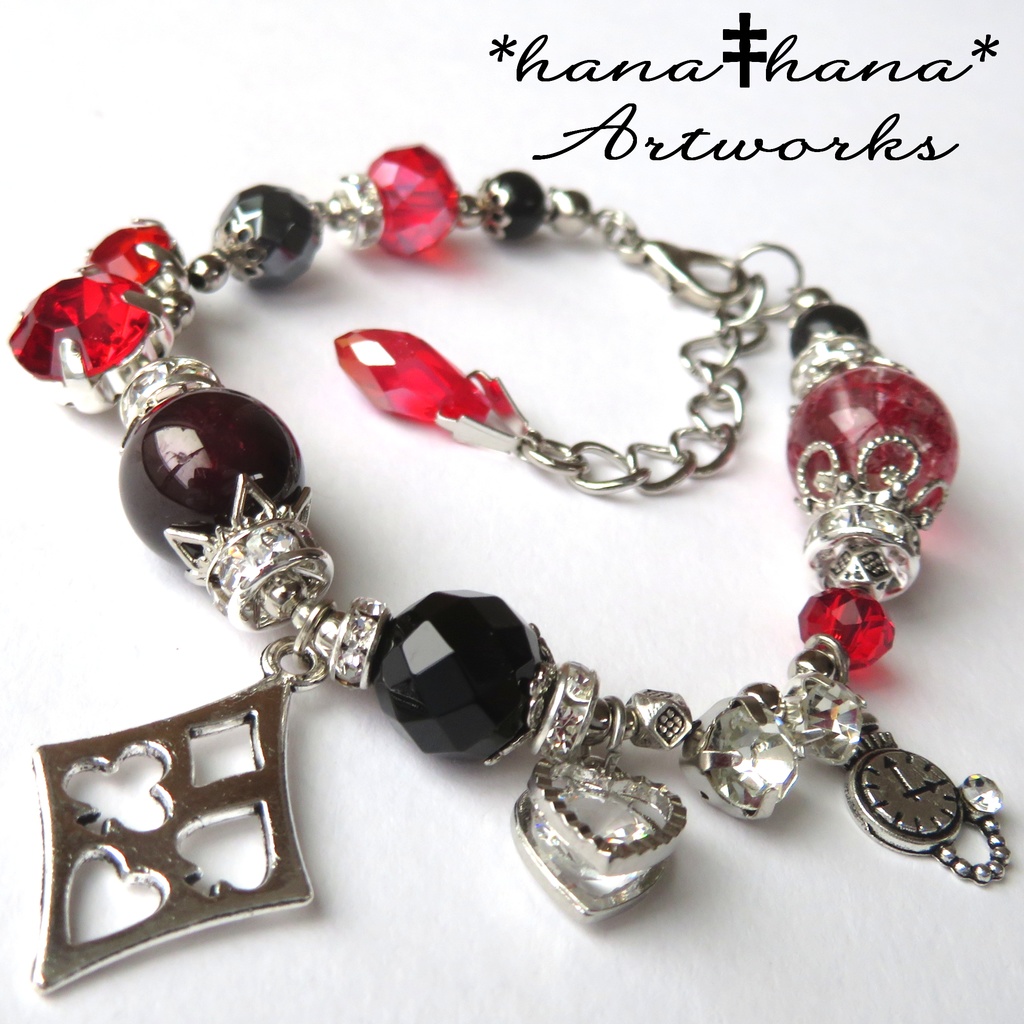 【夢リドル】イメージカラー天然石ブレスレット/No.3033