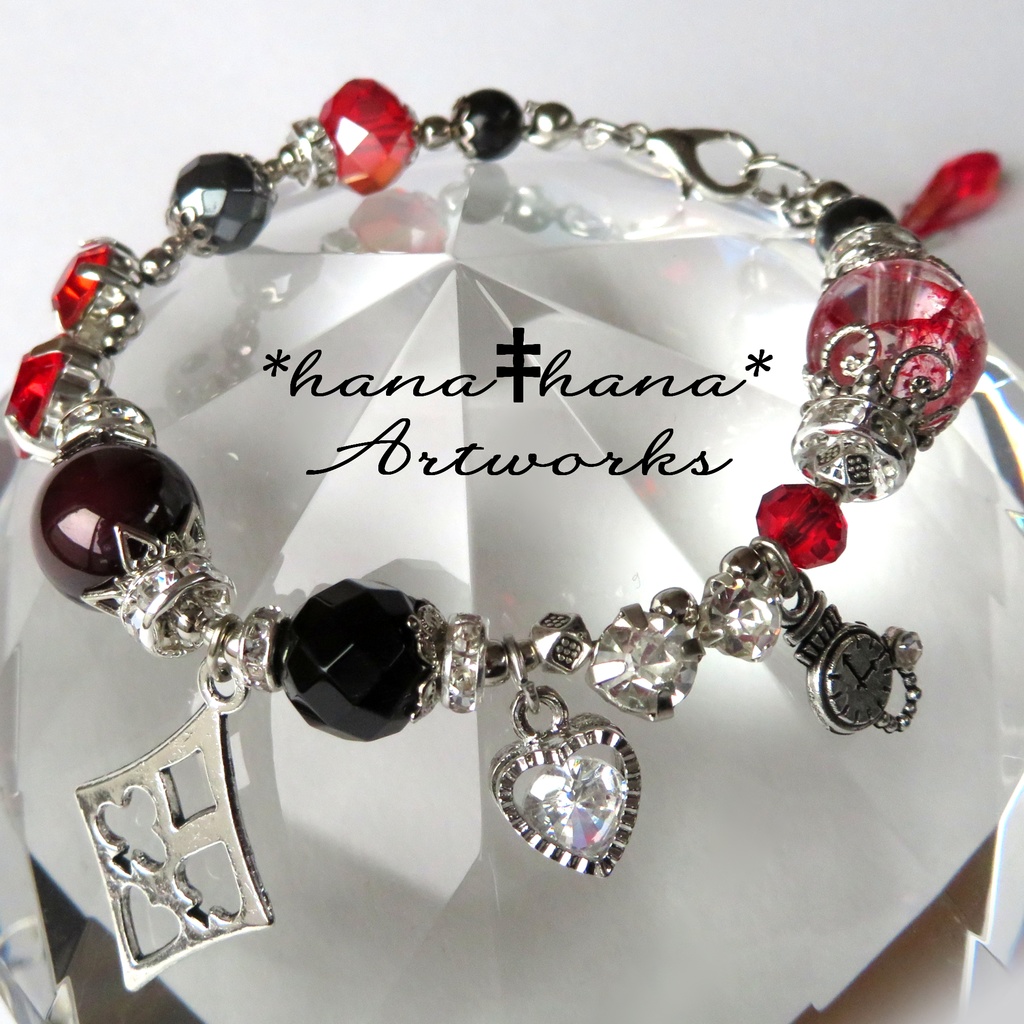 【夢リドル】イメージカラー天然石ブレスレット/No.3033