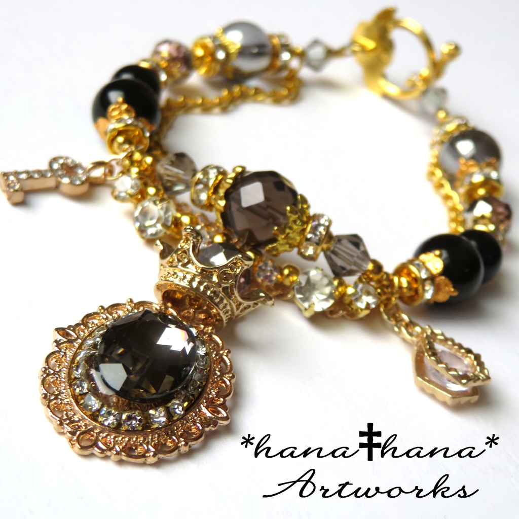 ツイステ**‡**ブレイジング・ジュエル**‡**イメージ天然石ブレスレット/No.3034