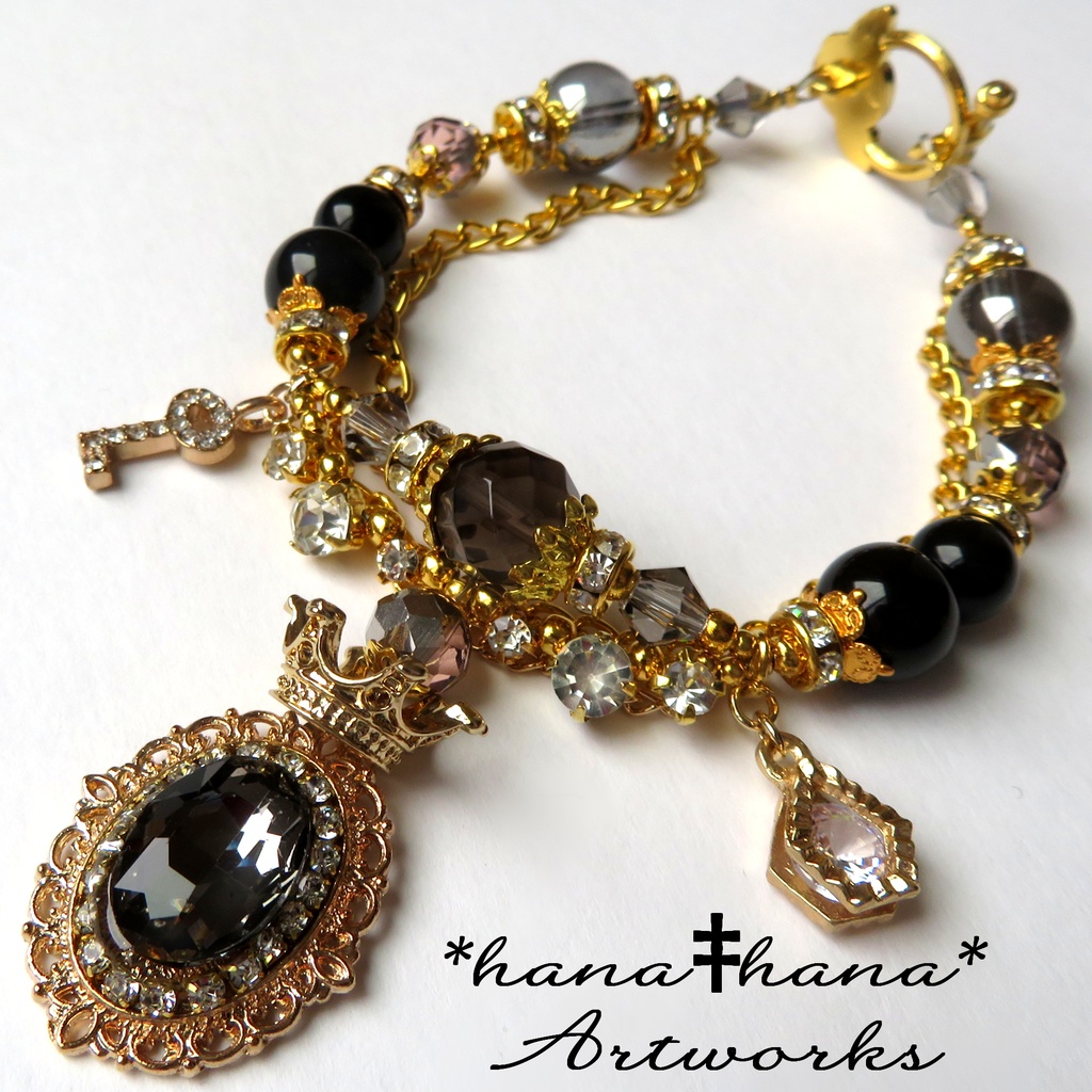 ツイステ**‡**ブレイジング・ジュエル**‡**イメージ天然石ブレスレット/No.3034