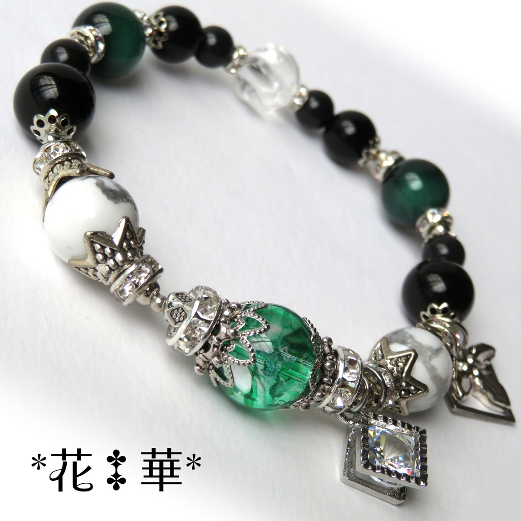 実弥イメージカラー天然石ブレスレット/No.3036