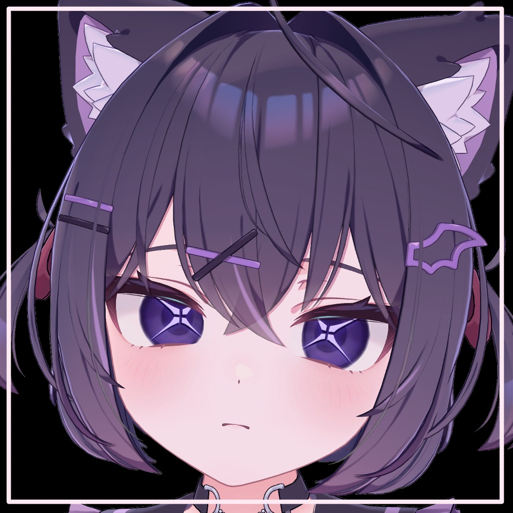 【4アバター対応】simple X eye texture