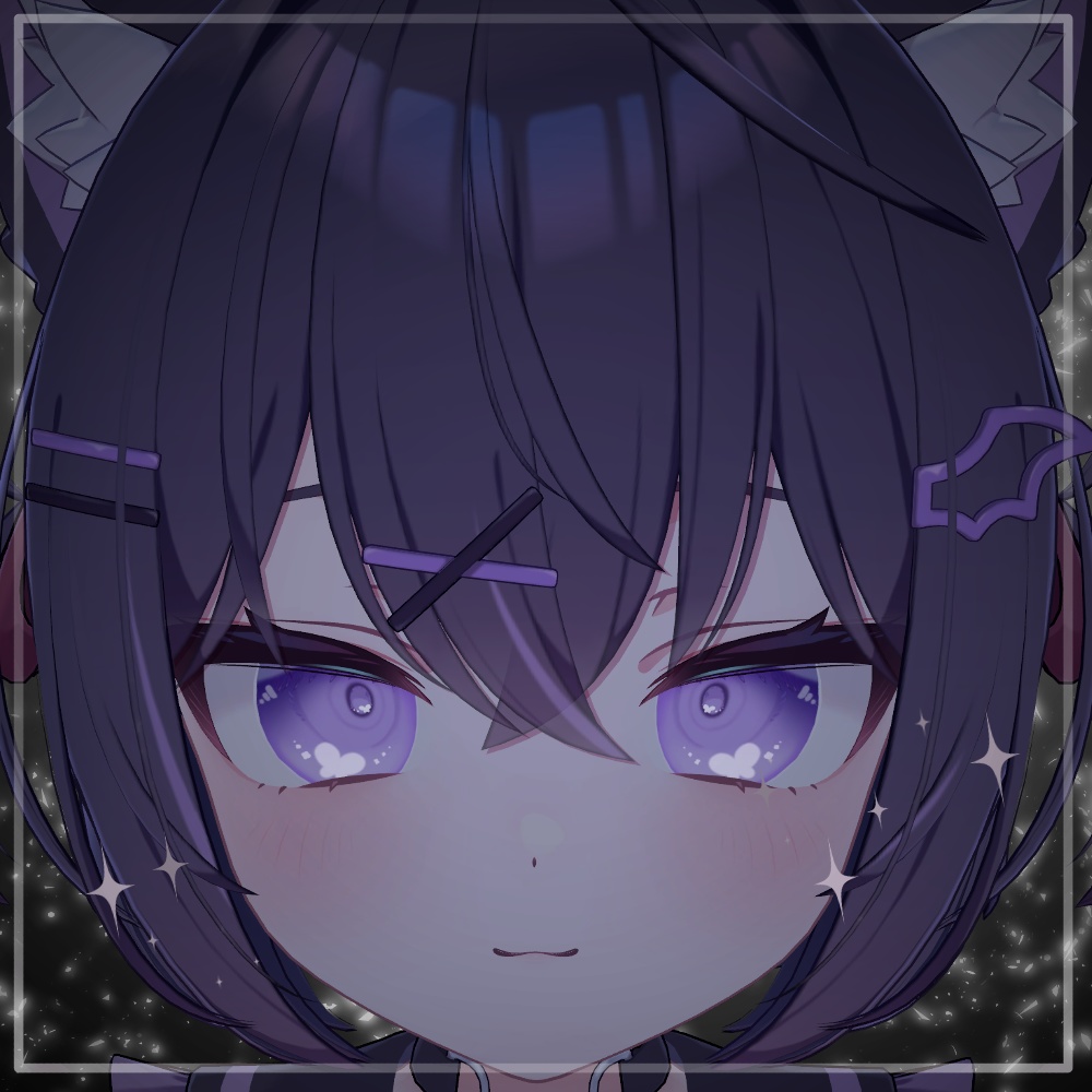 【8アバター対応】simple butterfly eye texture