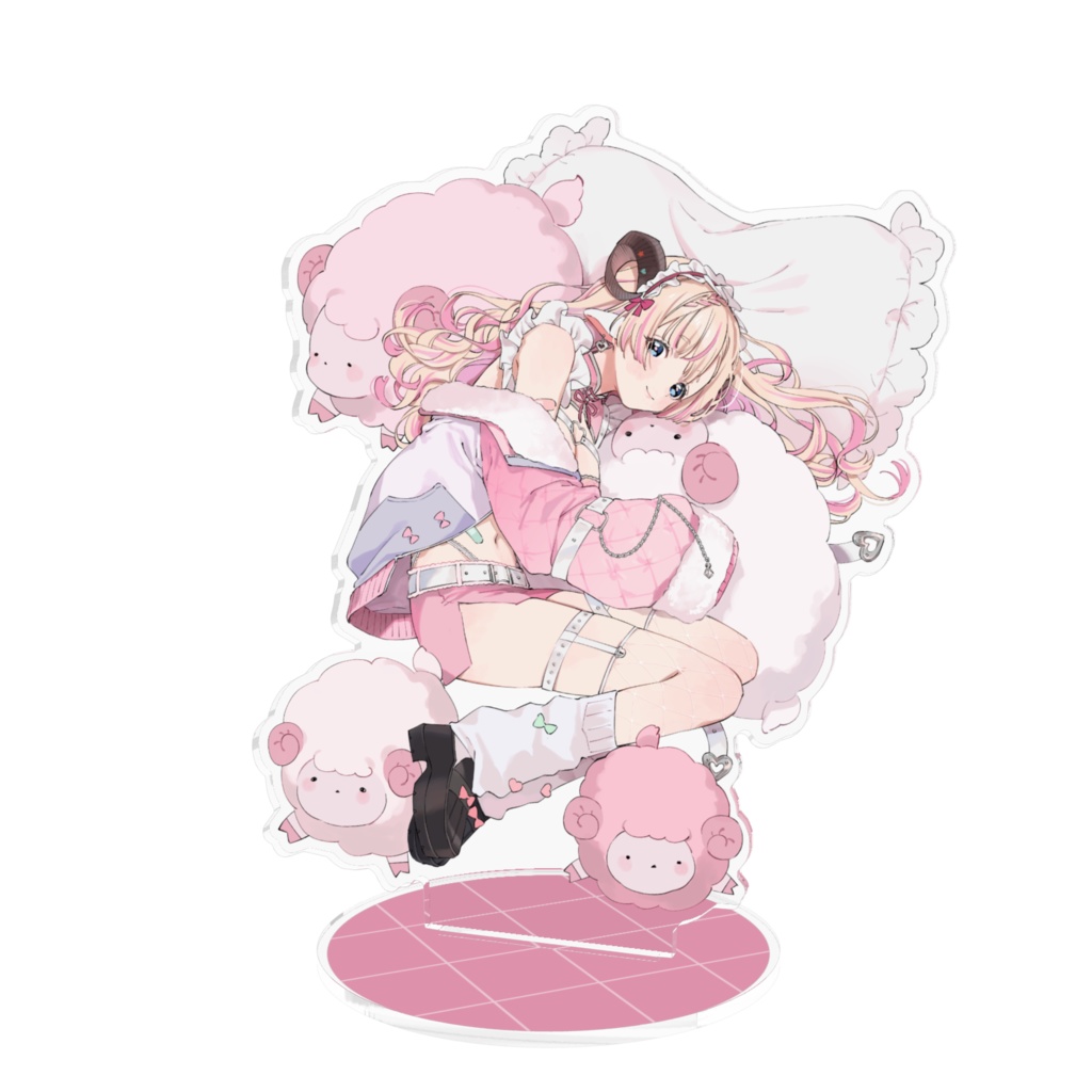 未夜メイミ 1周年記念アクリルフィギュア