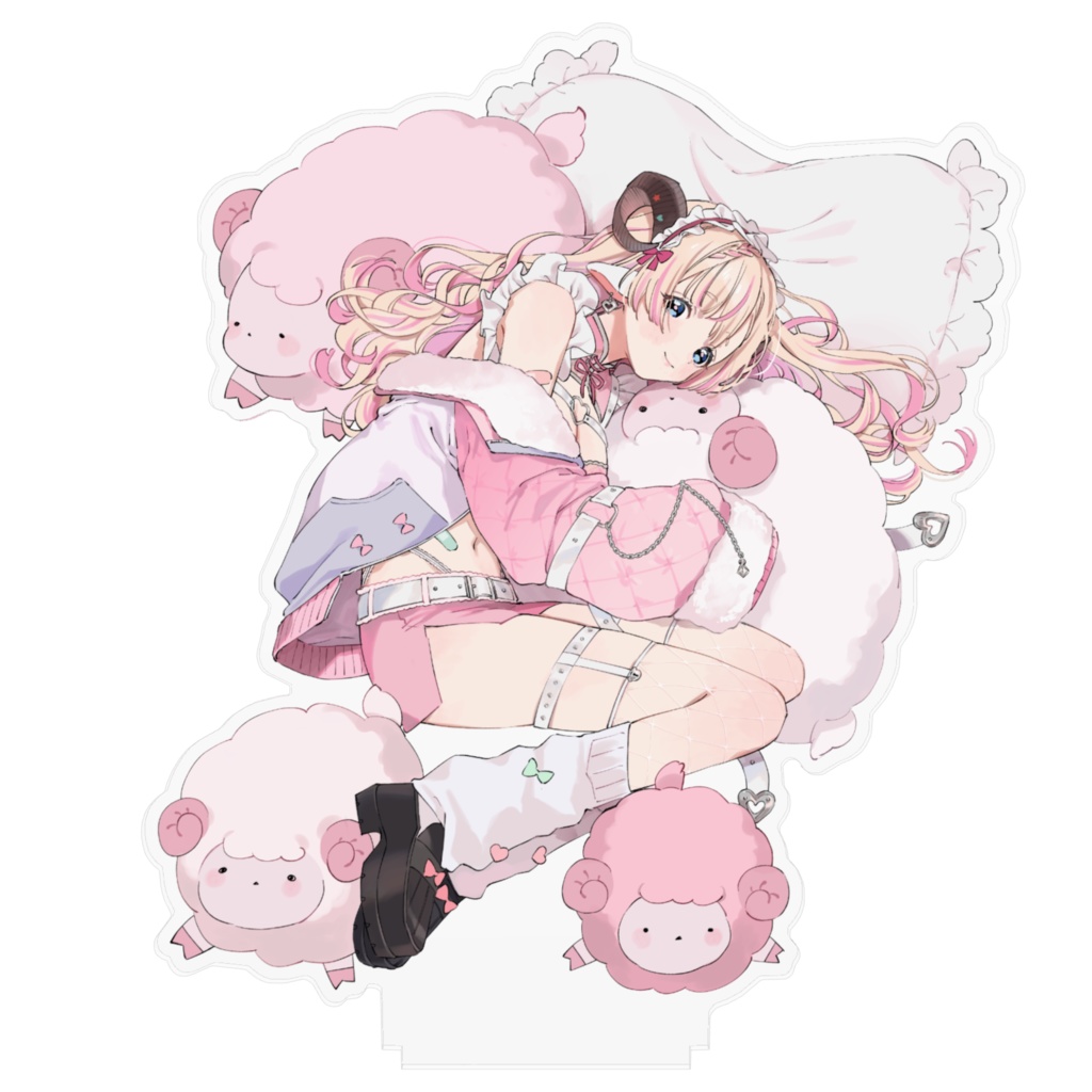 未夜メイミ 1周年記念アクリルフィギュア