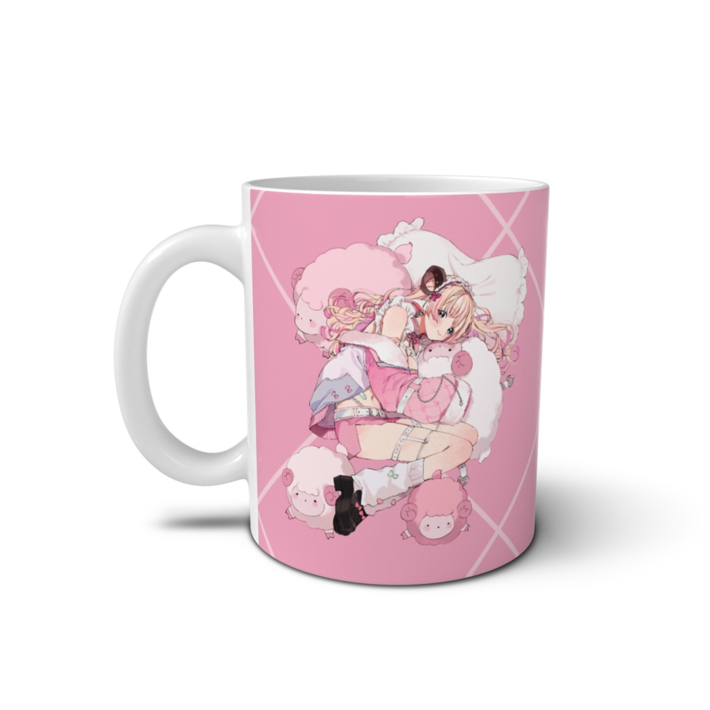 未夜メイミ 活動1周年記念マグカップ