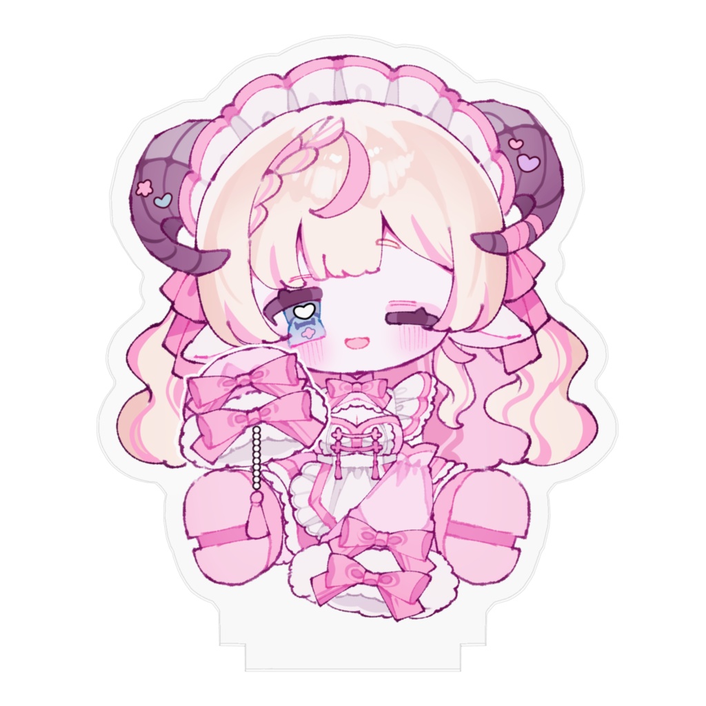 未夜メイミ 誕生日記念アクリルフィギュア(SD)🐑