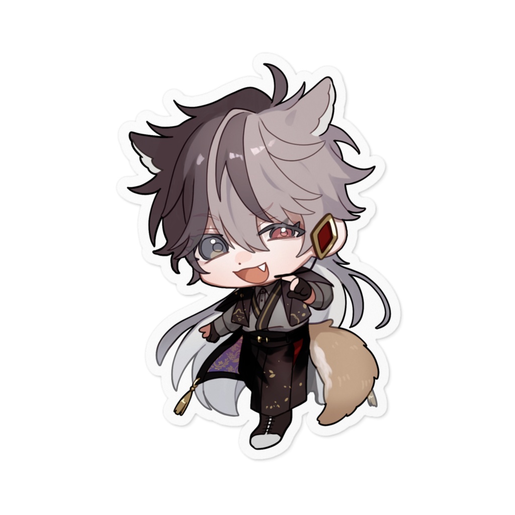 夜幵永黎_朝ver(ステッカー)