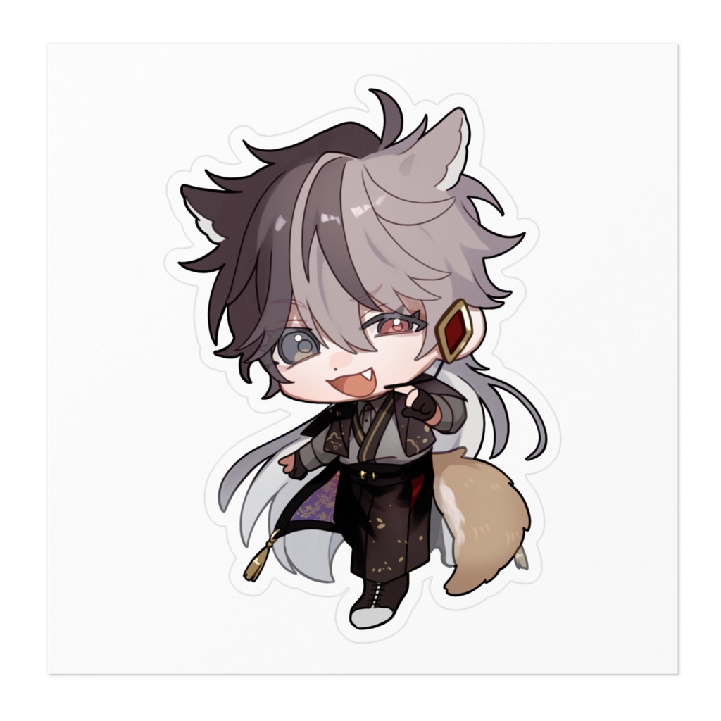 夜幵永黎_朝ver(ステッカー)