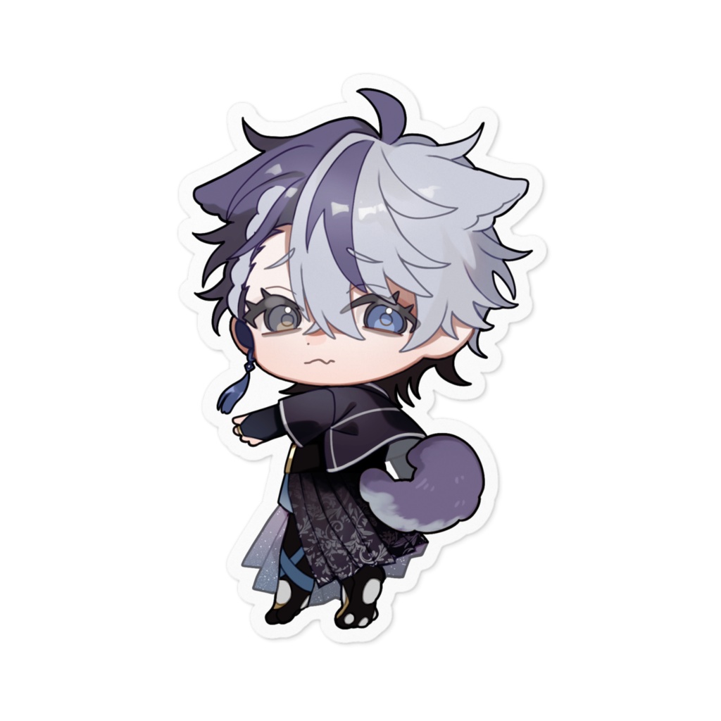 夜幵永黎＿夜ver(ステッカー)