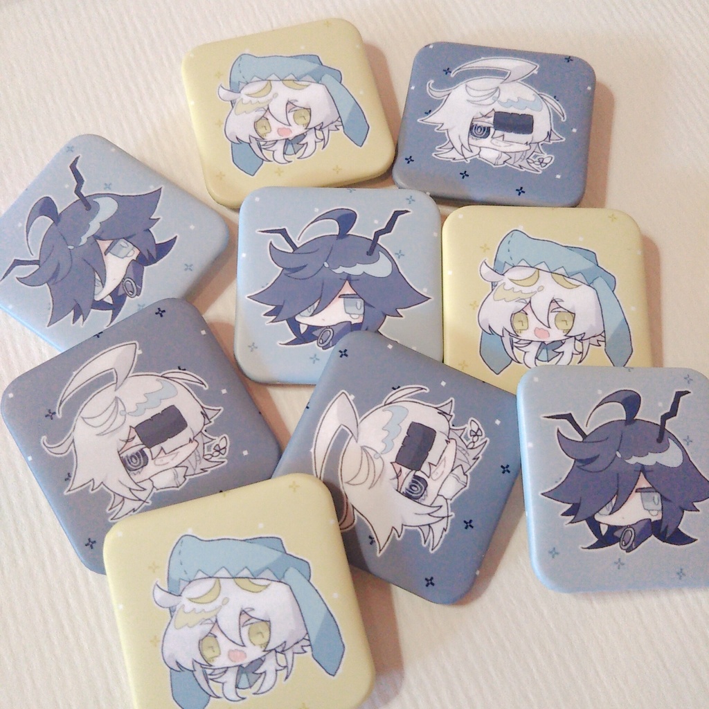 SeziTope 角丸缶バッジ