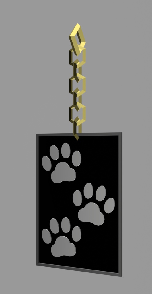 猫の肉球ピアス